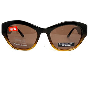 BCBGMAXAZRIA Plush‎ brown Fade Sunglasses 53-18-135 H17769
